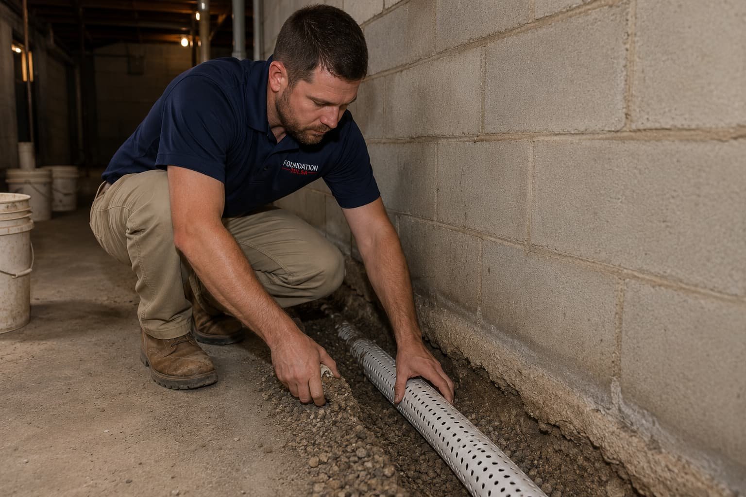 foundation waterproofing Tulsa OK